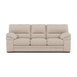 Gino 3 Seater Sofa - 3 Seater Sofa F8 - Hopsack Charcoal 70006 / Metal Feet - thumbnail 4