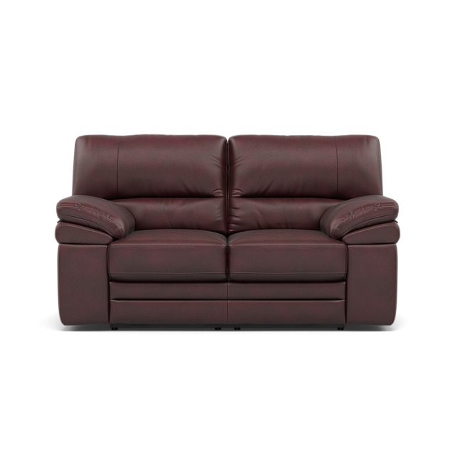 Gino 2 Seater Recliner Sofa - 2 Seater Manual Recliner Sofa Cat 60 - Manual Recliner - Cat-60/15 Montana Ruby - image 1