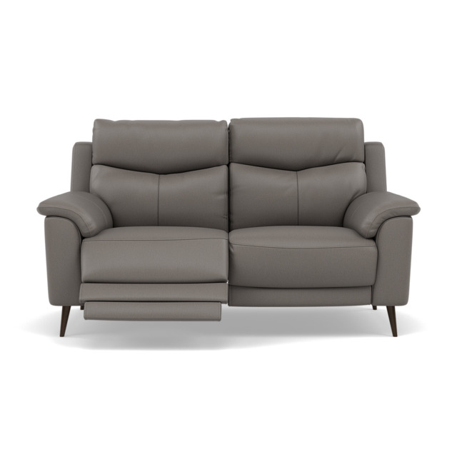 Revel 2 Seater Recliner Sofa - 2 Seater Sofa with 2 Power Recliners Cat 20S - Power Recliner with USB - NWS-042E ELEPHANT - image 1