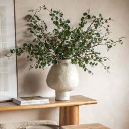 Twig Foliage Set Of 12 Green Artificial Flowers - DHD Faux Stem Twig Foliage Green 119CM 12Pk