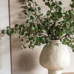 Twig Foliage Set Of 12 Green Artificial Flowers - DHD Faux Stem Twig Foliage Green 119CM 12Pk - thumbnail 2