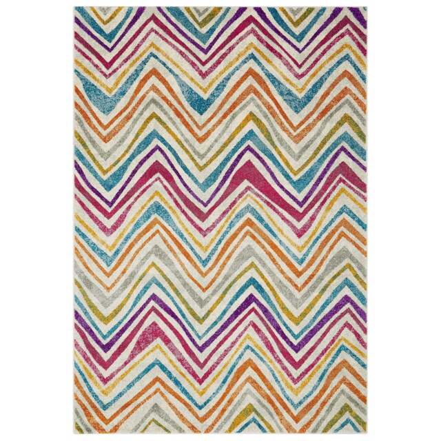 Nasir Rhythm Multi Rug - NV21 Rhythm Multi - 160cm x 230cm - image 1
