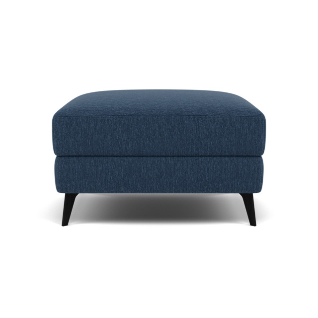 Sparta Footstool - Ottoman Fabric - KB-1290-UK Amigo Navy - image 1