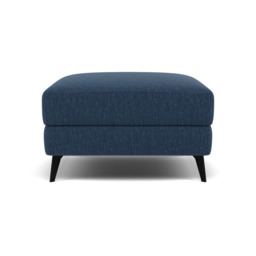 Sparta Footstool - Ottoman Fabric - KB-1290-UK Amigo Navy