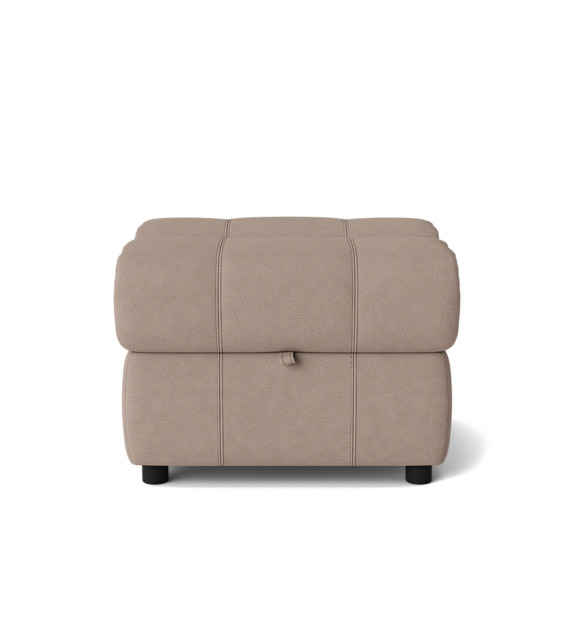Galaxy Storage Footstool - Storage Foostool Fabric - BFA-BLJ-946 SILVER GREY - image 1