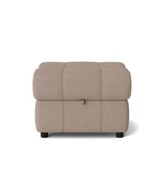 Galaxy Storage Footstool - Storage Foostool Fabric - BFA-BLJ-946 SILVER GREY