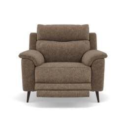 Revel Recliner Armchair - Power Recliner Chair Fabric - Power Recliner with USB - FAB-LKV - 12 TAUPE - thumbnail 1