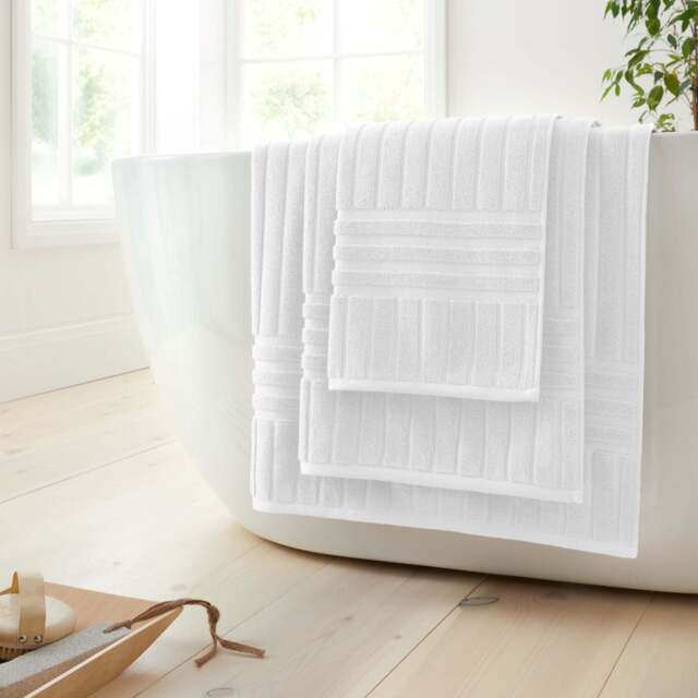 Bianca Hotel Towel White - SALE Hotel Bath Sheet White - image 1