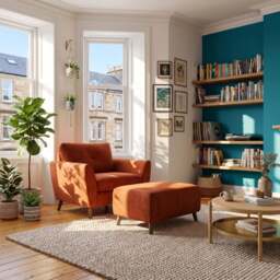 Zara Armchair - Armchair - Plush Marmalade / Light Feet - thumbnail 2