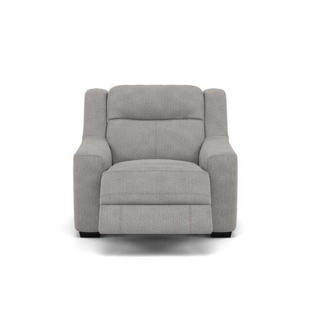 Dino Recliner Armchair - Power Recliner Chair SKA MAD AIS Only - FAB-AIS-18 GREY WHITE - image 1