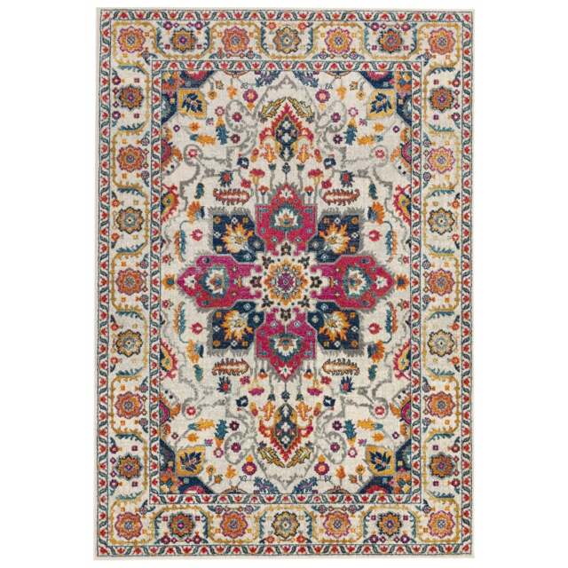Nasir Persian White Multi Rug - NV24 Persian White Multi - 160cm x 230cm - image 1