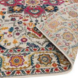 Nasir Persian White Multi Rug - NV24 Persian White Multi - 160cm x 230cm - thumbnail 3