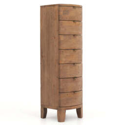 Lexington 7 Drawer Tall Chest - 7 Drawer Tall Chest Sundried Wheat - thumbnail 5