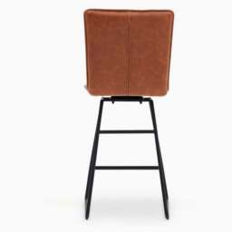 Marx Pair of Tan Bar Stools - Bar Stool - Pair Tan - thumbnail 3