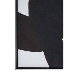 Astratto Set Of Two Black & White Abstract Wall Art - DISC Astratto Set Of Two B&W Abstract Wall Art - thumbnail 3