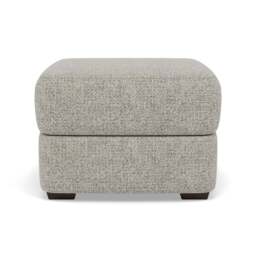 Echo Storage Footstool - Storage Footstool Fabric - FAB-MIL-105  IRON