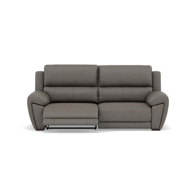 Echo 3 Seater Recliner Sofa - 2.5 Seater Sofa 2 Power Recliners Cat 25S - Power Recliner Power Footrest Headrest & USB - NCS-232E  GRANITE - image 1