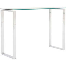 Paloma Console Table - Console Table Clear Glass/Chrome - thumbnail 5