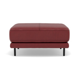 Morris Footstool - Rectangular Footstool Cat 25 - NC-854C RUSTIC RED - thumbnail 1