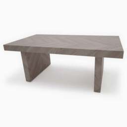 Coastal Coffee Table - Coffee Table Herringbone Light Finish on MDF - thumbnail 7