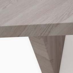 Coastal Coffee Table - Coffee Table Herringbone Light Finish on MDF - thumbnail 5
