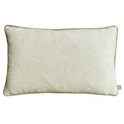 Belgravia Wave Chenille Cushion Cream - Wave Chenille Cushion Cream 50X30CM - thumbnail 1