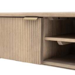 Colonna Media Unit - Media Unit Natural Mango Wood / Brass - thumbnail 8