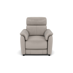 Orkney Recliner Armchair - Power Recliner Chair Fabric - Power Recliner with USB - BFAMAD-02 SILVER GREY