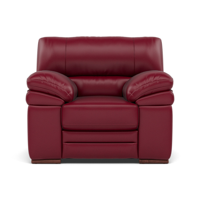 Gino Armchair - Armchair Cat 60 - Cat-60/13 Montana Cranberry / Wooden Feet - image 1