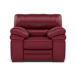 Gino Armchair - Armchair Cat 60 - Cat-60/13 Montana Cranberry / Wooden Feet