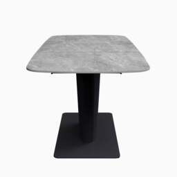 Celestia Small Grey Extending Dining Table & 4 Dining Chairs Set - thumbnail 6