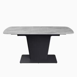 Celestia Small Grey Extending Dining Table & 4 Dining Chairs Set - thumbnail 7