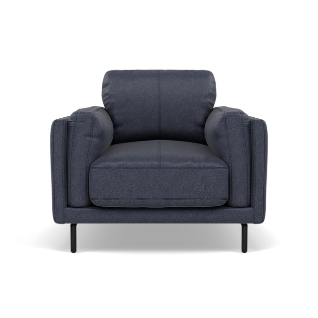 Morris Armchair - Armchair Fabric - BFA-BLJ-08  PACIFIC BLUE - image 1