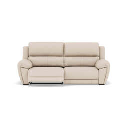 Echo 3 Seater Recliner Sofa - 2.5 Seater Sofa 2 Power Recliners Cat 25S - Power Recliner Power Footrest Headrest & USB - NCS-156E FROST