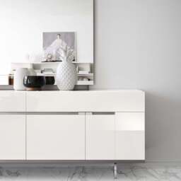 Imperia Large Sideboard - Large Buffet White High Gloss - thumbnail 5