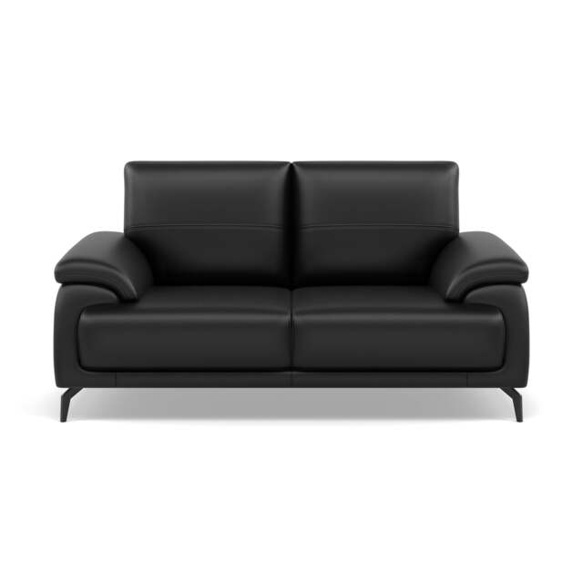 Reno 2 Seater Sofa  - 2 Seater Cat 20S - BXS-023C BLACK - image 1