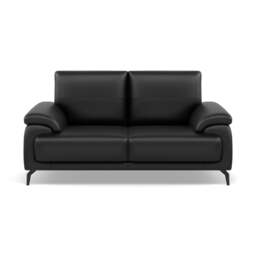 Reno 2 Seater Sofa  - 2 Seater Cat 20S - BXS-023C BLACK