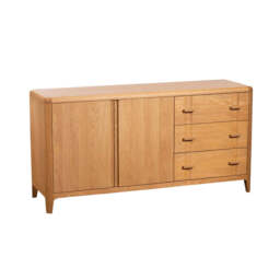 G Plan Maddison Wide Sideboard - Wide Sideboard Warm Oak - thumbnail 2