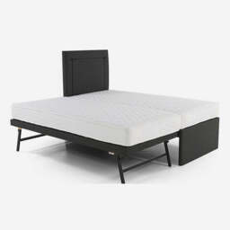 Highgrove Deluxe Guest Divan Bed - OC Guest Bed Divan Set 90x190cm - Designer Sapphire Floral - thumbnail 7