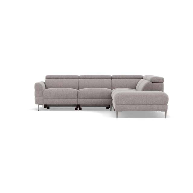 Hoy Corner Sofa - Combination 1 - Left Hand Facing Sofa Corner Group Fabric - Left Hand Facing - KB-1291-UK Amigo Granite - image 1