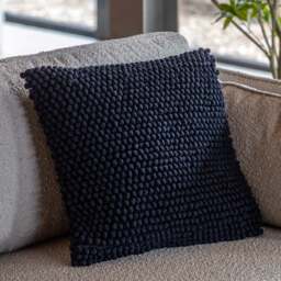 Pino Black Cushion - Pino Cushion Ink 45CM