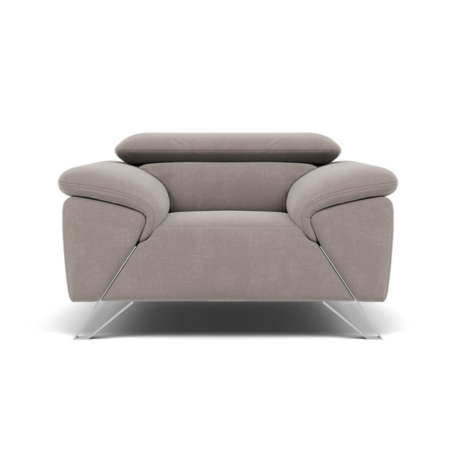 Nicoletti Puccini Armchair - Armchair NC - Selma FR Grigio V.3938 - image 1
