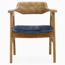 Coralia Dining Chair - Dining Chair Pewter - thumbnail 1