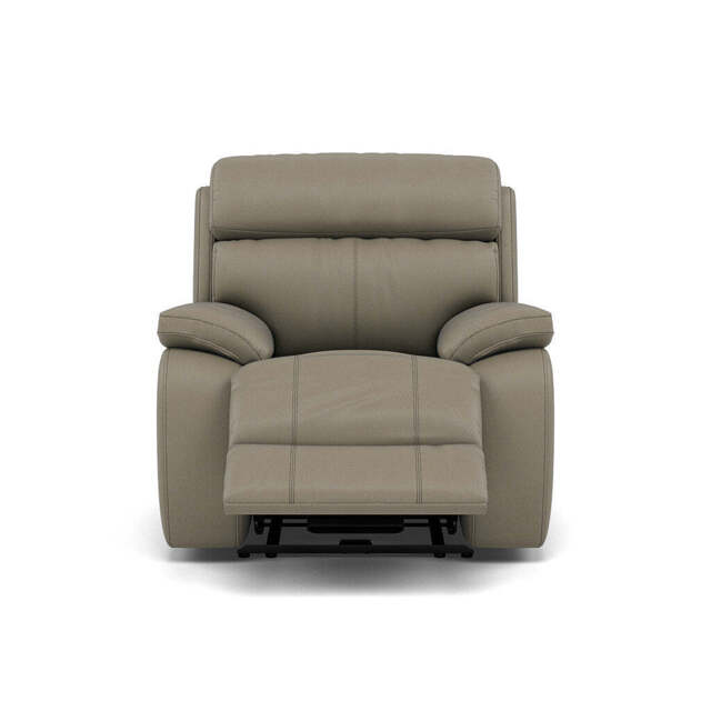 Galaxy Recliner Armchair - Power Recliner Chair Cat 20S - Power Recliner with USB - BXS-039C PEBBLE - image 1