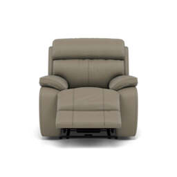 Galaxy Recliner Armchair - Power Recliner Chair Cat 20S - Power Recliner with USB - BXS-039C PEBBLE - thumbnail 1