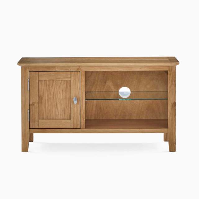 Bexley Small TV Unit - Small Media Stand Oak - image 1