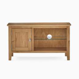 Bexley Small TV Unit - Small Media Stand Oak