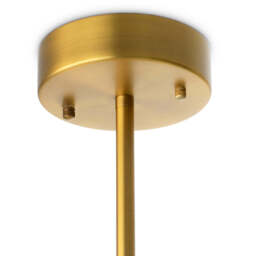 Eichholtz Trianon Pendant Antique Brass Finish White Glass - Pendant Trianon - thumbnail 5