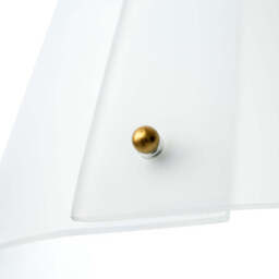 Eichholtz Trianon Pendant Antique Brass Finish White Glass - Pendant Trianon - thumbnail 6
