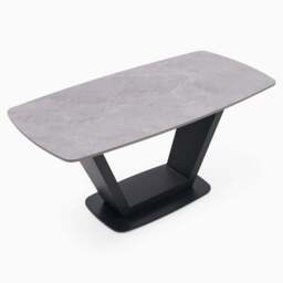 Alpha Extending Dining Table & 4 Contour Chairs Set - thumbnail 3